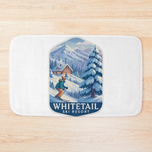 Item preview,  Cozy Chalets and Snowy Pines at Whitetail Ski Resort designed and sold by Aryabek.