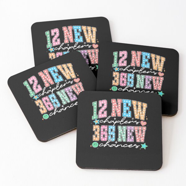 Item preview, 12 New Chapters 365 New Chances New Year's Eve Matching designed and sold by TaraLiliana.