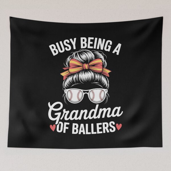 Item preview, Grandma Of Ballers Softball Baseball Grandma designed and sold by DianaStantzo.