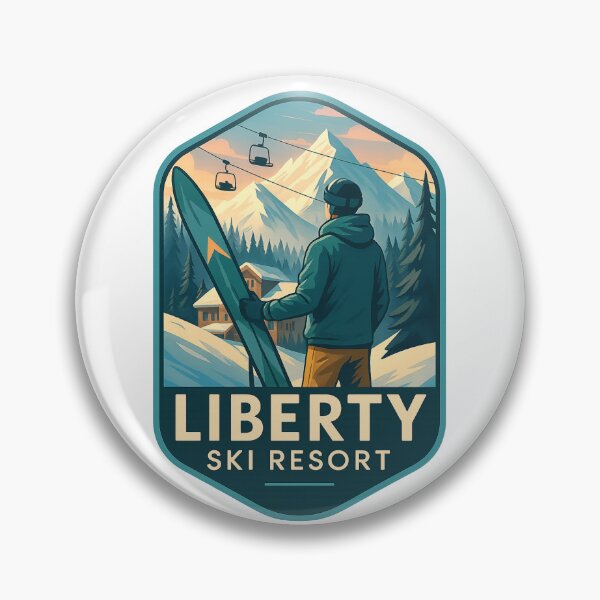 Item preview,  Liberty Ski Resort View of the Appalachian Mountains designed and sold by Aryabek.