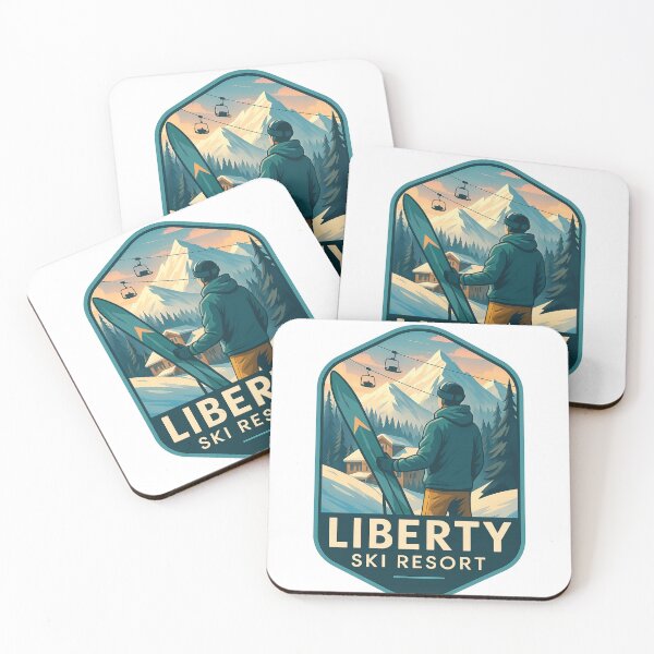 Item preview,  Liberty Ski Resort View of the Appalachian Mountains designed and sold by Aryabek.