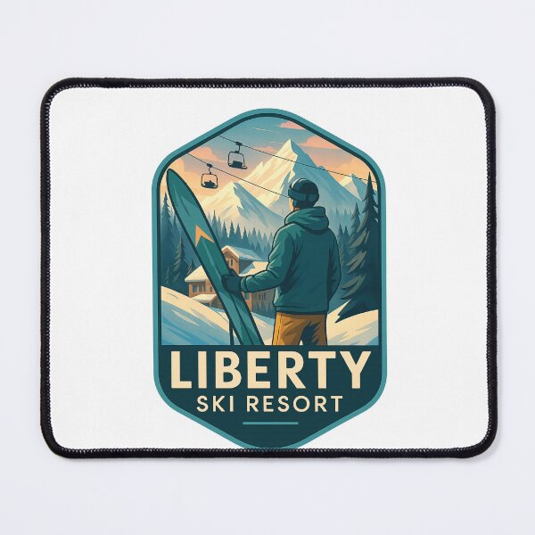 Item preview, Liberty Ski Resort View of the Appalachian Mountains designed and sold by Aryabek.