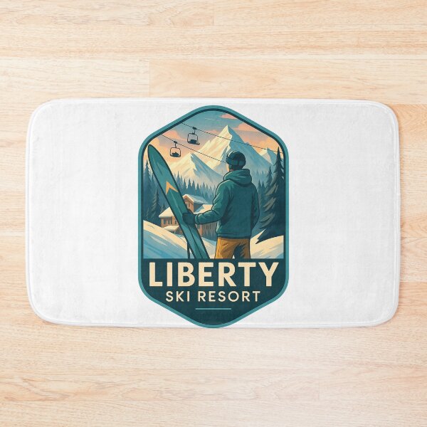 Item preview,  Liberty Ski Resort View of the Appalachian Mountains designed and sold by Aryabek.
