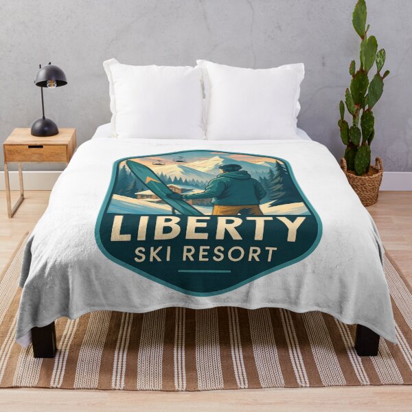 Item preview,  Liberty Ski Resort View of the Appalachian Mountains designed and sold by Aryabek.