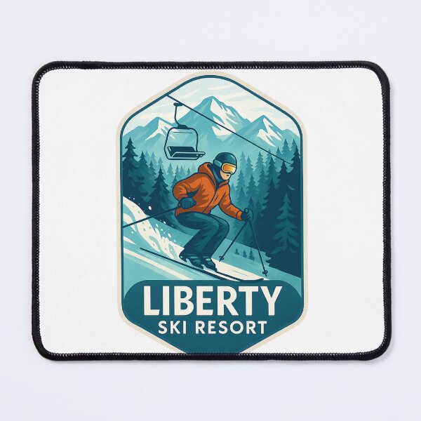 Item preview, High-Speed Skiing at Liberty Ski Resort Pennsylvania designed and sold by Aryabek.