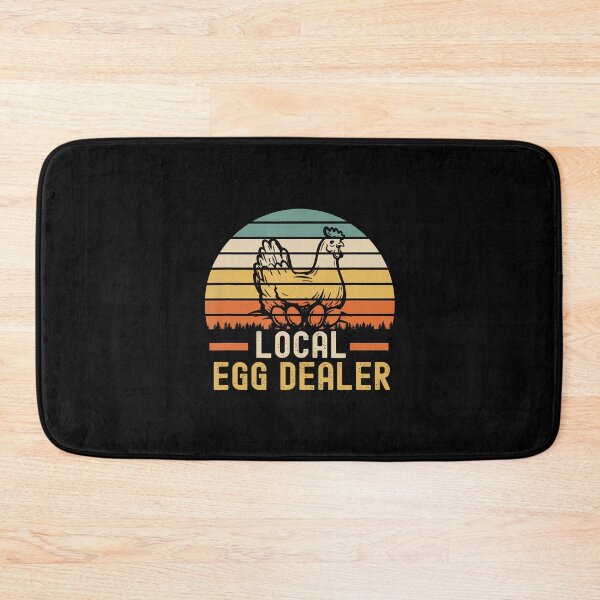 Item preview, Local Egg Dealer Farm Funny Chicken Farmer designed and sold by LorraineRita.