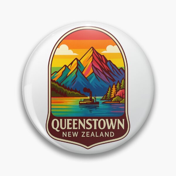 Item preview,  Queenstown Steamship on Lake Wakatipu, New Zealand designed and sold by Aryabek.