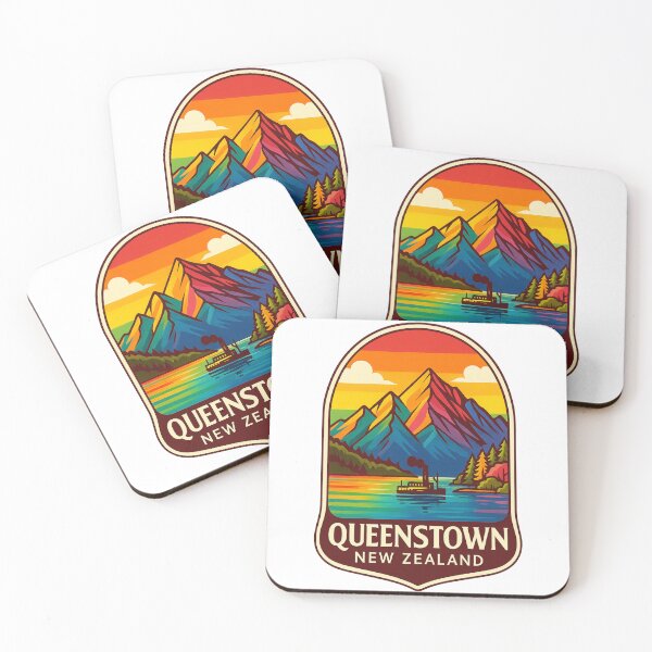Item preview,  Queenstown Steamship on Lake Wakatipu, New Zealand designed and sold by Aryabek.