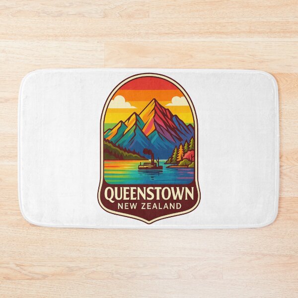 Item preview,  Queenstown Steamship on Lake Wakatipu, New Zealand designed and sold by Aryabek.