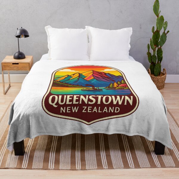 Item preview,  Queenstown Steamship on Lake Wakatipu, New Zealand designed and sold by Aryabek.