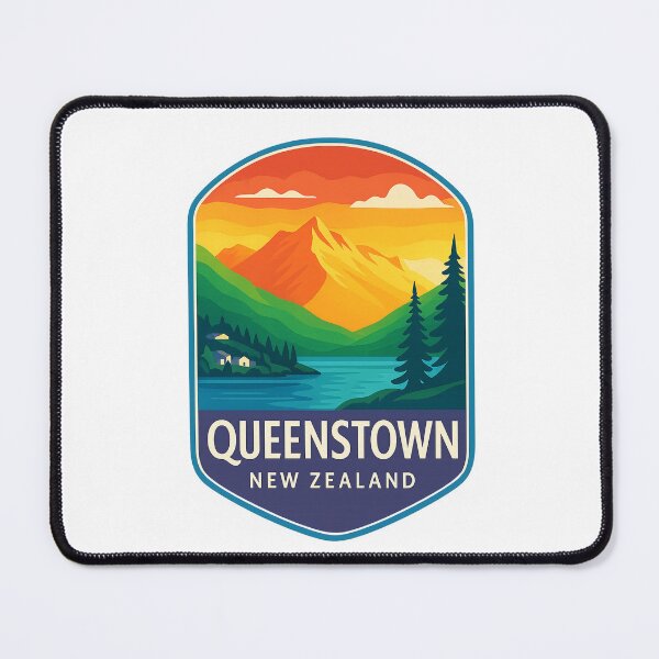 Item preview, Sunset Over Queenstown and Lake Wakatipu, New Zealand designed and sold by Aryabek.