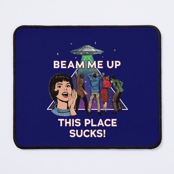 Item preview, Beam Me Up This Place Sucks Stranger Things Vintage T-shirt Robin Colour Version designed and sold by JohnSit.