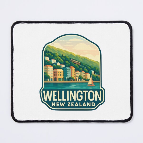 Item preview, Wellington Cable Car and Harbourfront, New Zealand designed and sold by Aryabek.