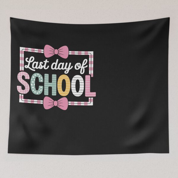 Item preview, Coquette Bow Last Day Of School Teacher Student Graduate designed and sold by Eskomeranola.