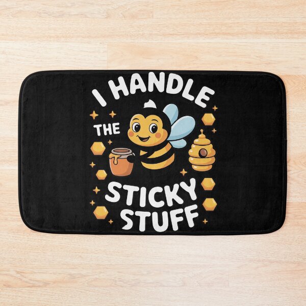 Item preview, I Handle Sticky Stuff Beekeeper Bee Apiary Beekeeping Honey designed and sold by DetroitMug.