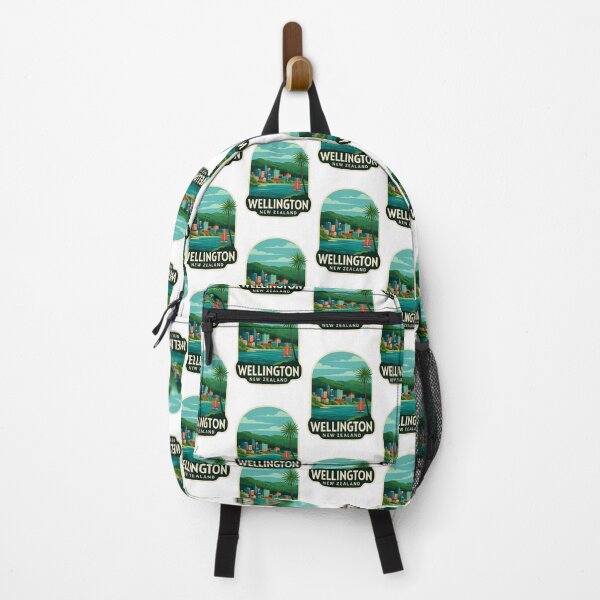Item preview, Waterfront and Skyline of Wellington, New Zealand designed and sold by Aryabek.