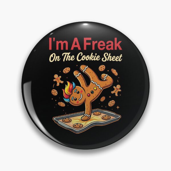 Item preview, I'm A Freak On The Cookie Sheet Funny Gingerbread Man Dancing Christmas Holiday Baking Humor Xmas Baker Gift designed and sold by WhitneyRussel.