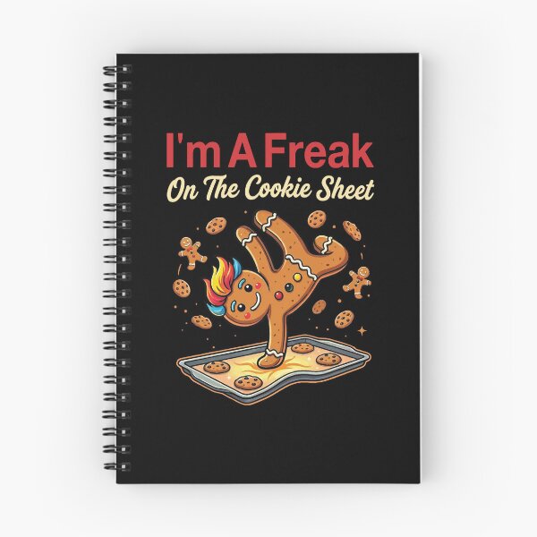 Item preview, I'm A Freak On The Cookie Sheet Funny Gingerbread Man Dancing Christmas Holiday Baking Humor Xmas Baker Gift designed and sold by WhitneyRussel.