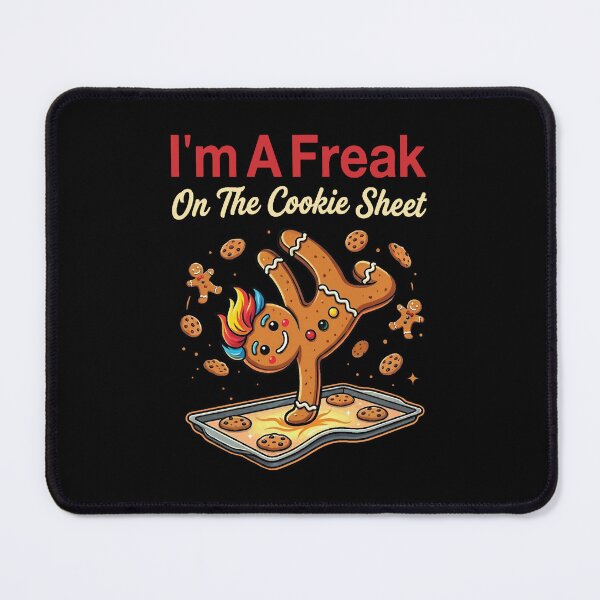Item preview, I'm A Freak On The Cookie Sheet Funny Gingerbread Man Dancing Christmas Holiday Baking Humor Xmas Baker Gift designed and sold by WhitneyRussel.
