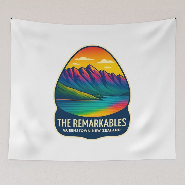 Item preview,  Pride Sunset Over The Remarkables in Queenstown, New Zealand designed and sold by Aryabek.
