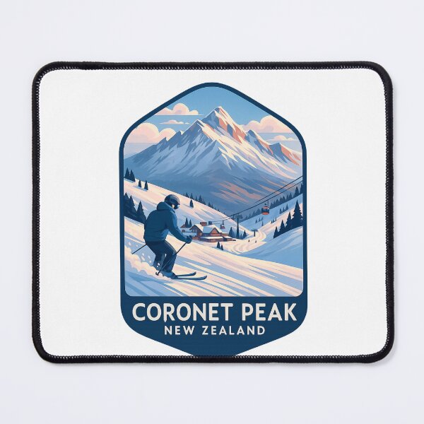 Item preview, Skiing Adventure at Coronet Peak, Queenstown, New Zealand designed and sold by Aryabek.