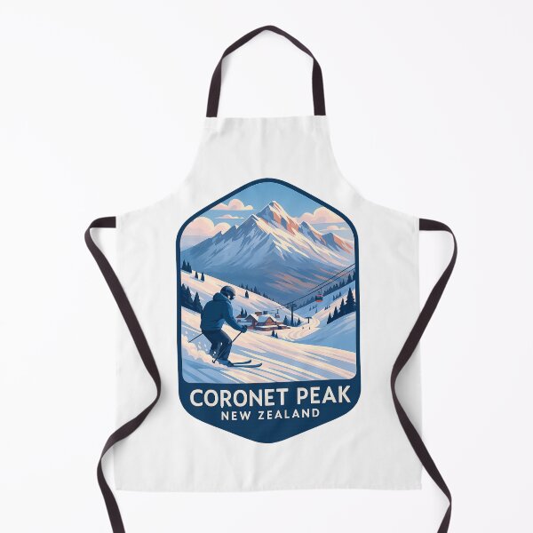 Item preview,  Skiing Adventure at Coronet Peak, Queenstown, New Zealand designed and sold by Aryabek.