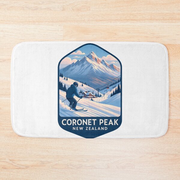 Item preview,  Skiing Adventure at Coronet Peak, Queenstown, New Zealand designed and sold by Aryabek.