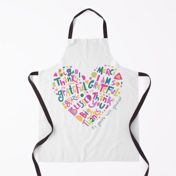Item preview, Grateful Heart Word Art - Colorful Motivation Self Care Graphic designed and sold by ConfuseLab Alt.