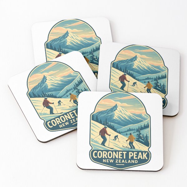 Item preview,  Family Skiing at Coronet Peak, Queenstown, New Zealand designed and sold by Aryabek.