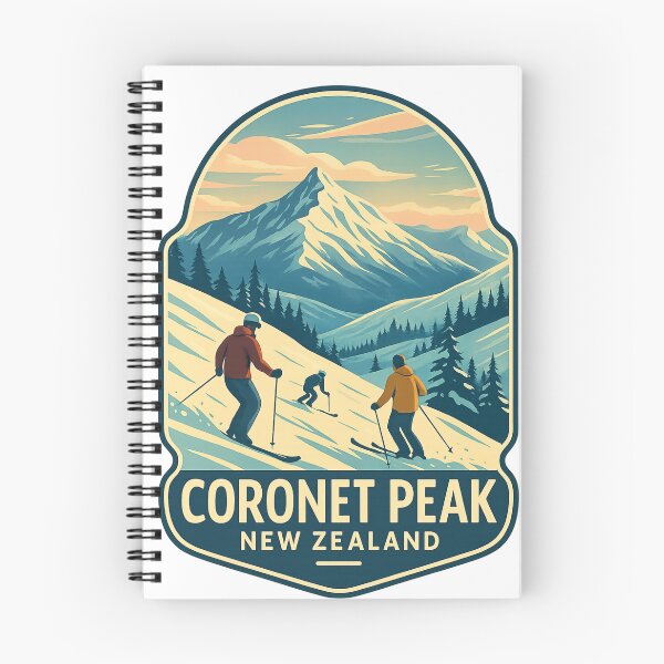 Item preview,  Family Skiing at Coronet Peak, Queenstown, New Zealand designed and sold by Aryabek.