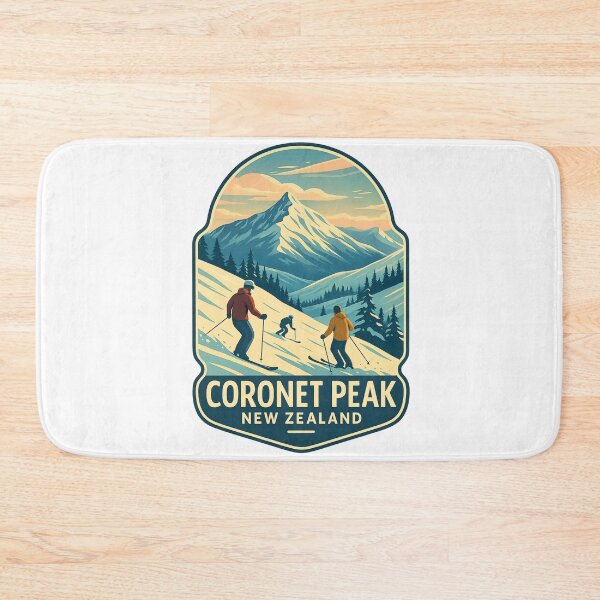 Item preview,  Family Skiing at Coronet Peak, Queenstown, New Zealand designed and sold by Aryabek.