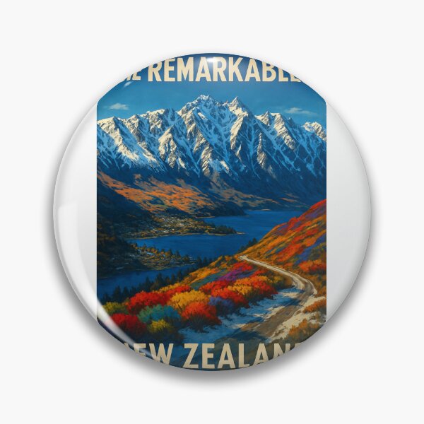 Item preview,  Autumn Colours and Lake View from The Remarkables, New Zealand designed and sold by Aryabek.