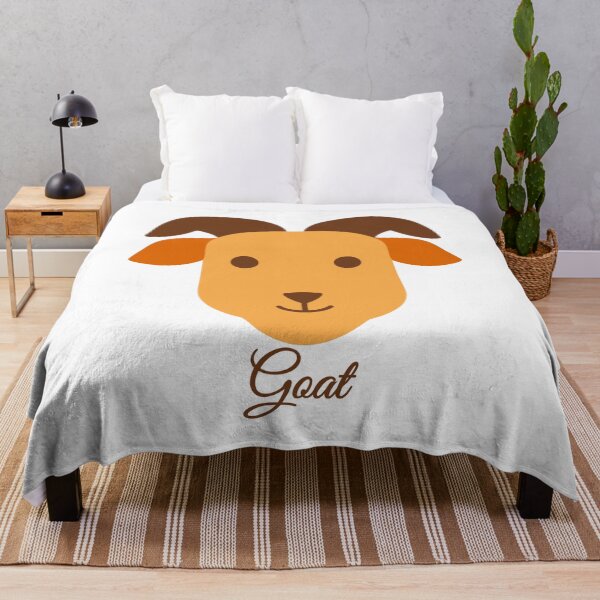 Item preview, Happy Goat Cute Kawaii Farm Animal Illustration designed and sold by Jirada.