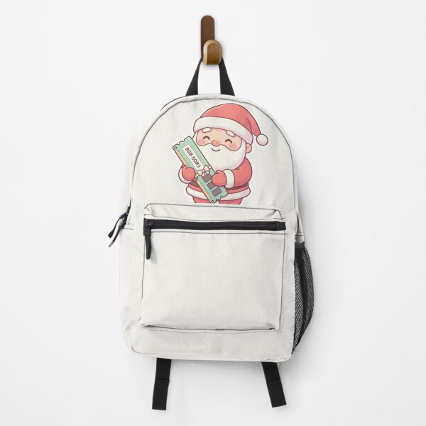 Item preview, Kawaii Santa Holding 8GB DDR3 RAM – Cute Tech Christmas Sticker designed and sold by MuseAI.