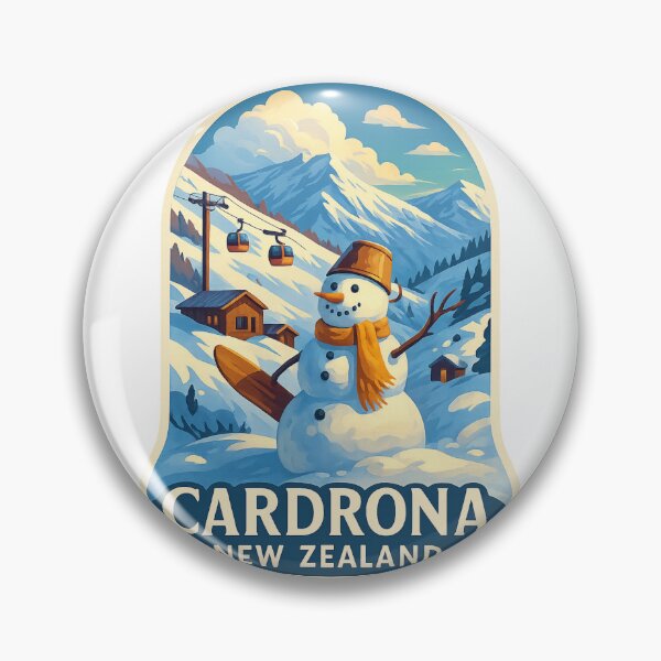 Item preview,  Cardrona Ski Resort in Winter, New Zealand designed and sold by StampMyPassport.