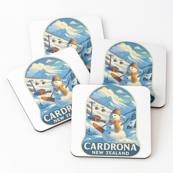 Item preview,  Cardrona Ski Resort in Winter, New Zealand designed and sold by StampMyPassport.