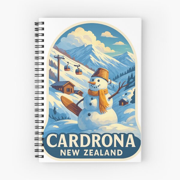 Item preview,  Cardrona Ski Resort in Winter, New Zealand designed and sold by StampMyPassport.