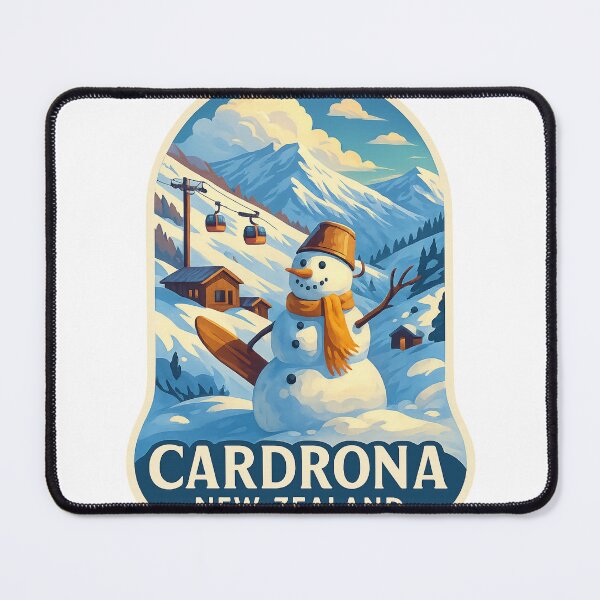 Item preview, Cardrona Ski Resort in Winter, New Zealand designed and sold by StampMyPassport.