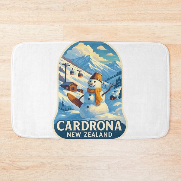 Item preview,  Cardrona Ski Resort in Winter, New Zealand designed and sold by StampMyPassport.