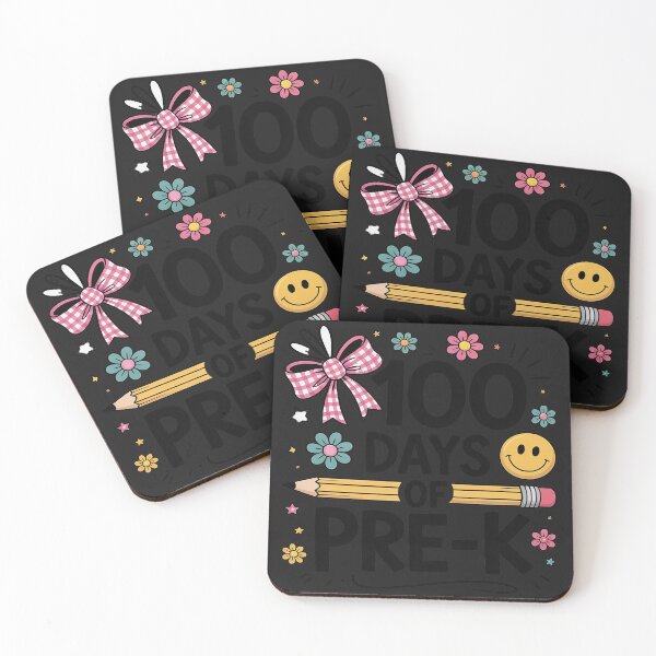 Item preview, Cute 100th Day of School Coquette Bow 100 Days of Pre-K designed and sold by Eskomeranola.