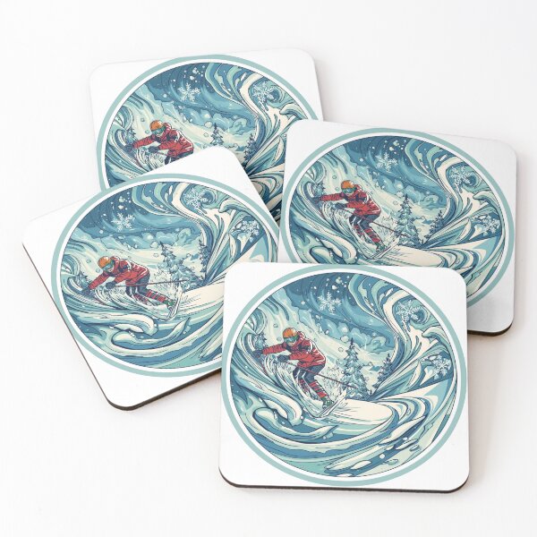 Item preview, Winter Sports Games Arena Ski Competition Sticker designed and sold by colorleafz.