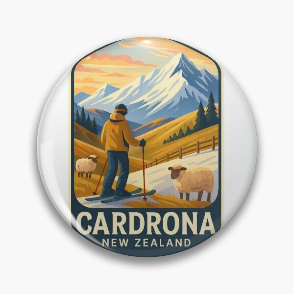 Item preview,  Autumn Skiing in Cardrona, New Zealand designed and sold by StampMyPassport.