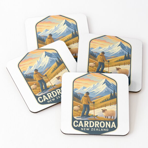 Item preview,  Autumn Skiing in Cardrona, New Zealand designed and sold by StampMyPassport.