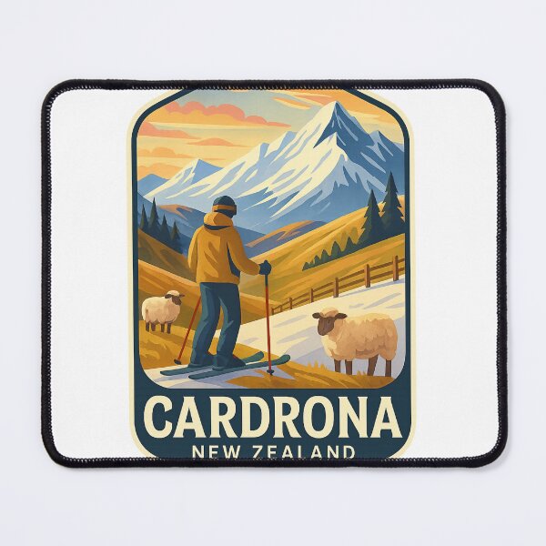 Item preview, Autumn Skiing in Cardrona, New Zealand designed and sold by StampMyPassport.