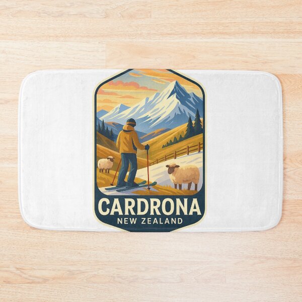 Item preview,  Autumn Skiing in Cardrona, New Zealand designed and sold by StampMyPassport.