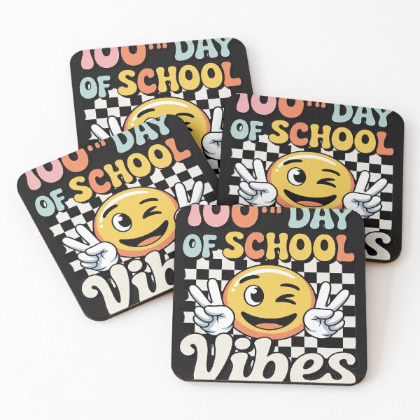 Item preview, Cute 100th Day of School Vibes smile for teachers, 100 Days designed and sold by Eskomeranola.