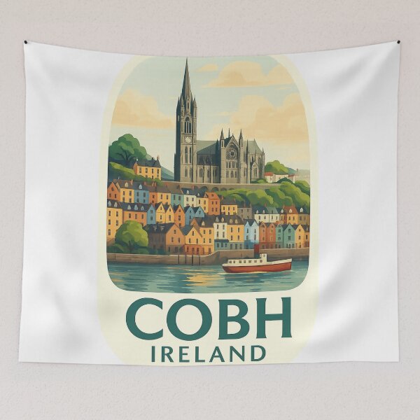 Item preview,  Waterfront Charm of Cobh, Ireland designed and sold by StampMyPassport.