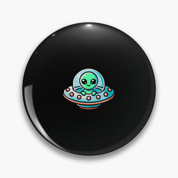Item preview, Alien Spaceship - Ufo Extraterrestrial Alien designed and sold by GeorgeneCharlo.