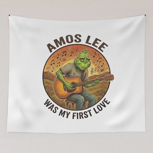 Item preview, Grinch Folk Soul Singer - Mellow Acoustic Guitar Coffee House Parody designed and sold by heisergarziao.