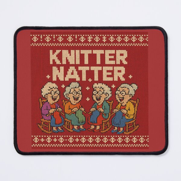 Item preview, Knitter Natter designed and sold by halibutgoatramb.